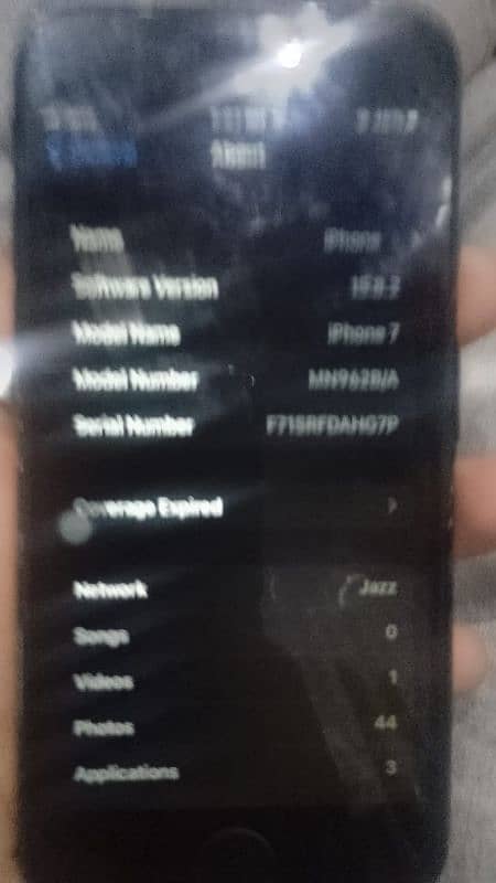 iPhone 7 pta approve 128 GB finger print issue contact 03425139026 1