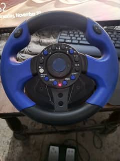 steering wheel pedals complete setup