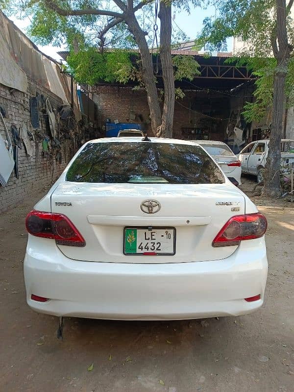 Toyota Corolla XLI 2010 5