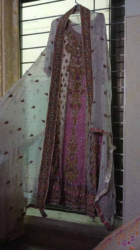 bridal maxi with dupatta 0