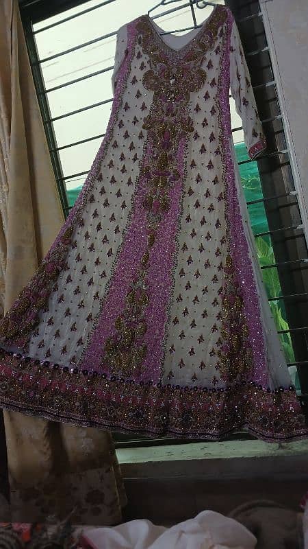 bridal maxi with dupatta 1