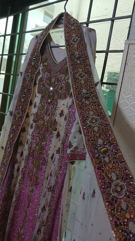 bridal maxi with dupatta 5