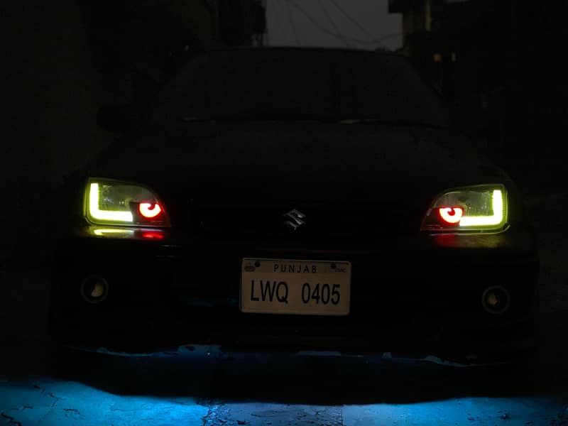 Cultus RGB eyes headlights and back RGB lava lights 2