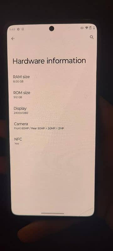 Motorola edge 30 pro 8 Gb 512 Gb Snapdragon 8gen 1 0