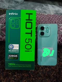 Infinix hot 50i ram 6+6 and memory 128