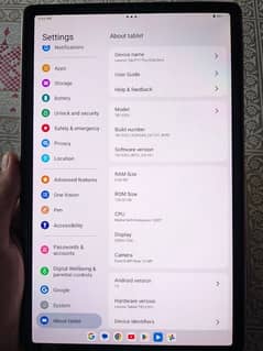 Lenovo tab p11 pro Generation 2  6-128 GB