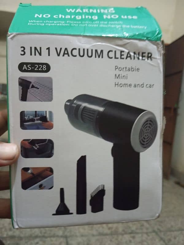 Mini vacuum cleaner for car and home 3