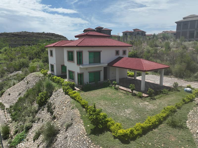 DAM VIEW LUXURY VILLA - 5 Bed Mansion In Mangla Green Housing 5