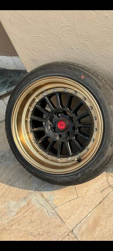 allow rims 15 inch  new tyre 3