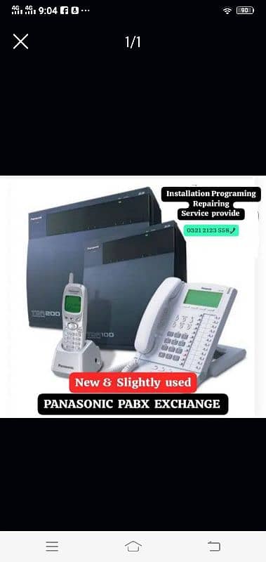 panasonic pabx intercom  with programming and installation 03212123558 2