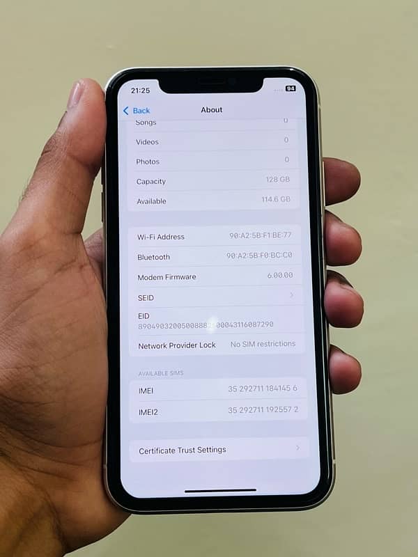 iPhone 11 128GB PTA APPROVED 2