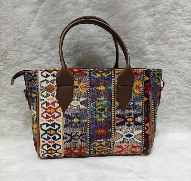 Printed hand bag 2