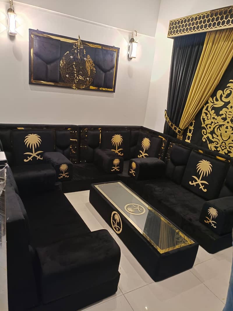 Arabic Majlis Sofa /Arbi Majlis | Saudi Majlis | Hujra Bethak | Sofa 11