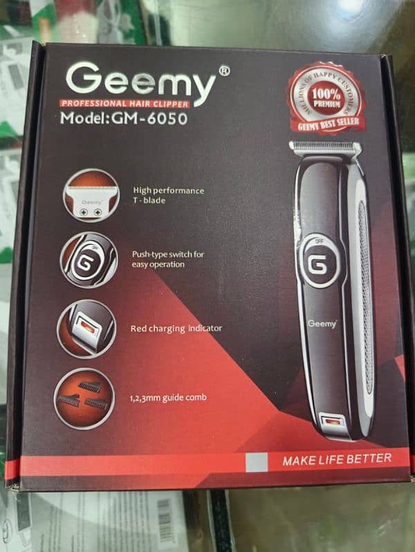 Professional Grooming Kit GM 6050 free home delivery 1