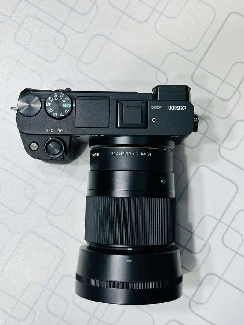 sony camera Model 6400 with lens 5