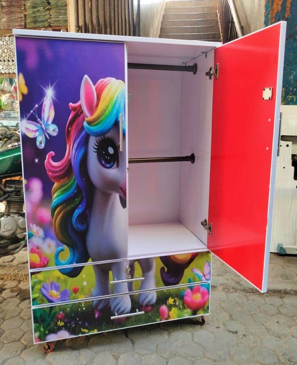 kids wardrobe / Baby Cupboard / Almari 0316,5004723 3