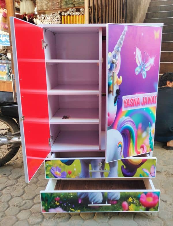 kids wardrobe / Baby Cupboard / Almari 0316,5004723 5