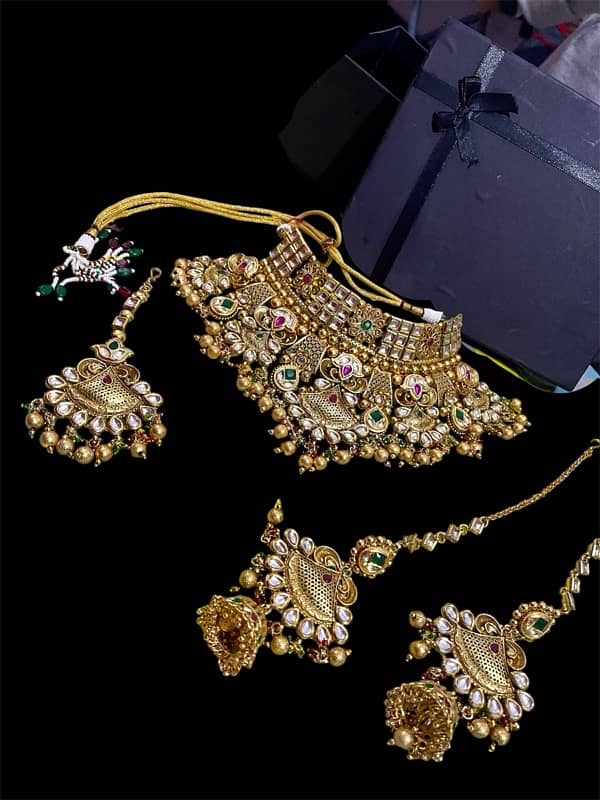 indian jewellery bridal set 4