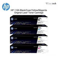 HP 119A Original Toners Set