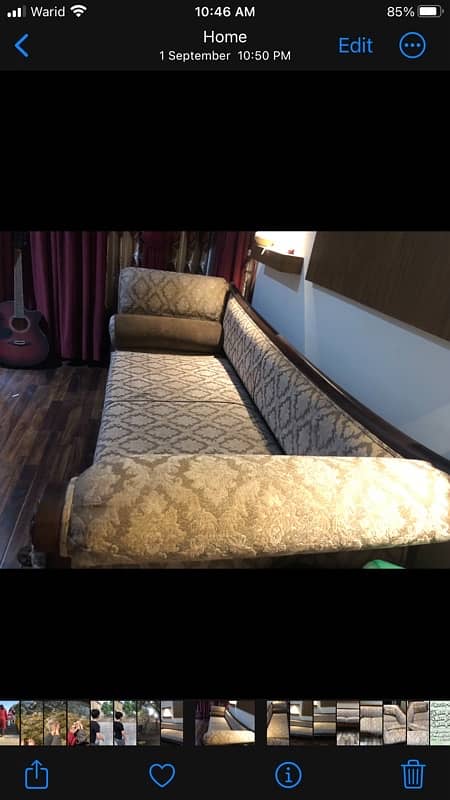 3 to 4 seater couch in good condition from heaven 3