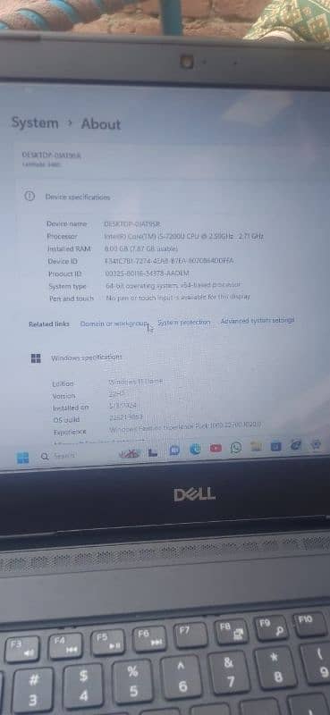 dell core i5 7th generation laptop 8