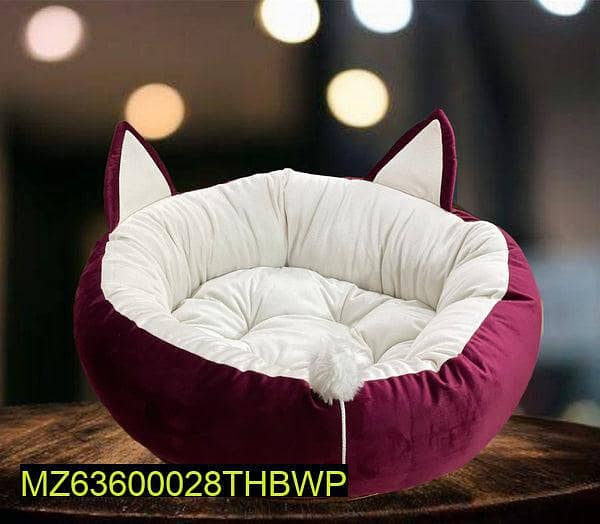 Premium Quality Cat Pets Bed (FREE DELIVERY ALL OVER THE PAKISTAN) 3