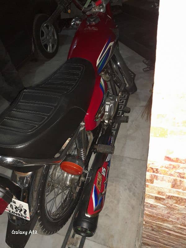 Honda cg 125 new condition 2