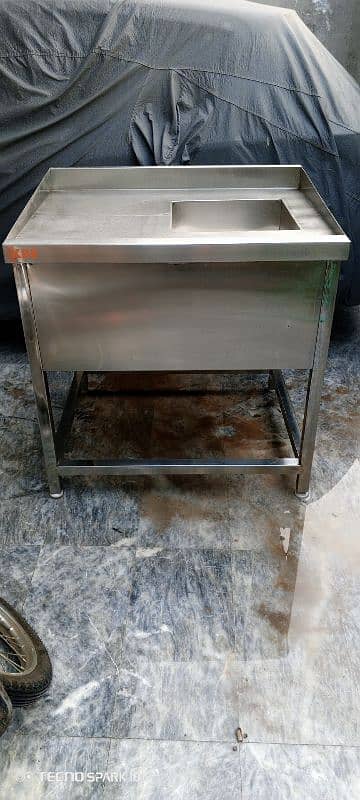 fry machine 16 litre . breading table . dishwasher Singh 5