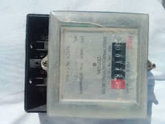 electric sub meter for units counts