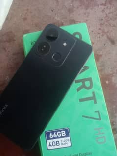 Infinix smart 7 4+64 03441287604 with box