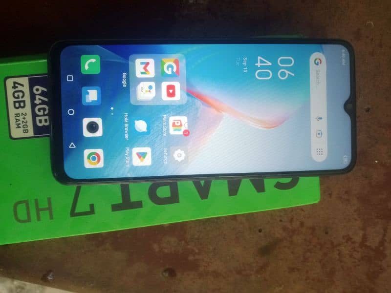 Infinix smart 7 4+64 03441287604 with box 3