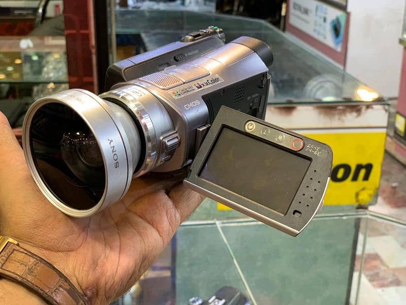 Sony Handycam HDR-sr7 mic Option Whatsapp 03212306356 3