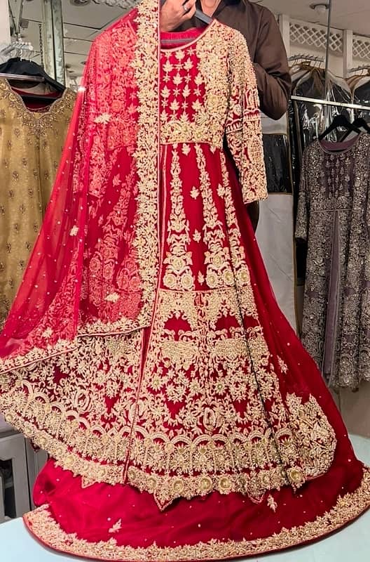 beautiful bridal lehnga  only onetime  used 0