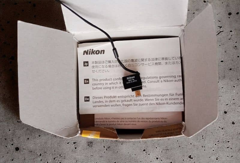 Nikon wifi adapter for mobile wireless camera Adapter 1