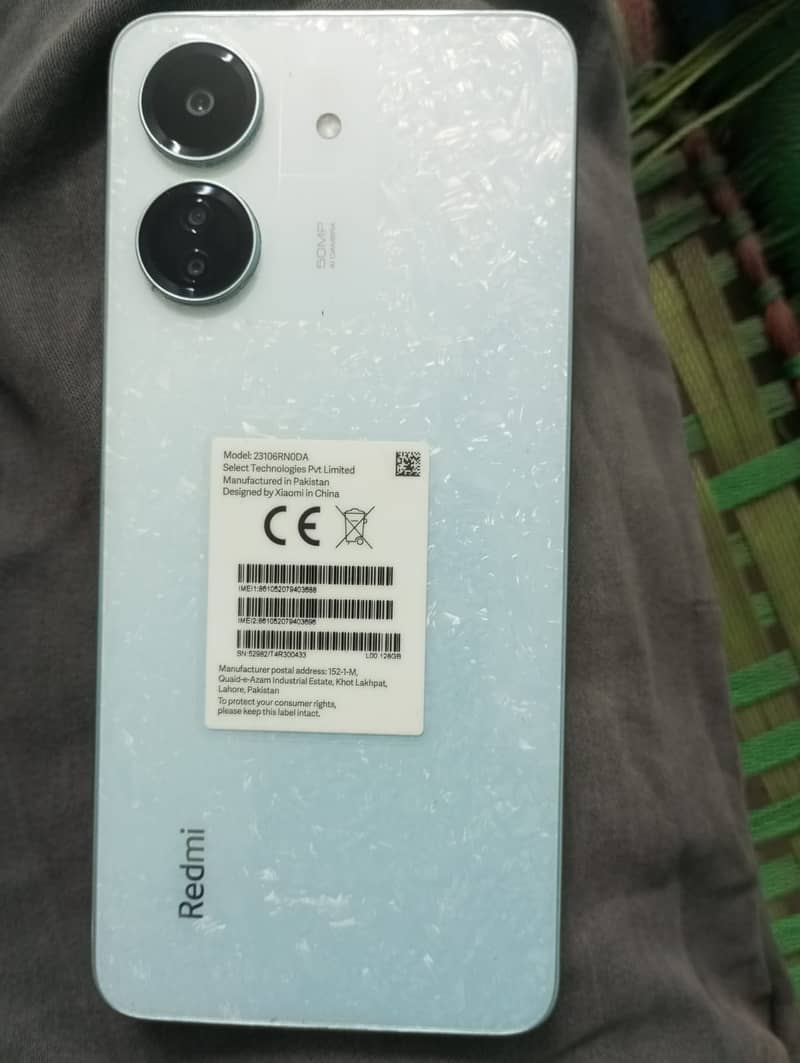 Redmi 13c 6 128 9 months warranty 1