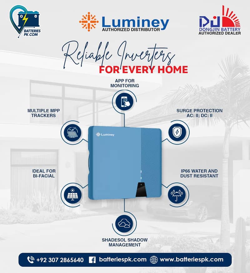 LUMINEY SOLPLANET ON GRID INVERTER 10KW, 15, 20, 30, 40, 50KW 0