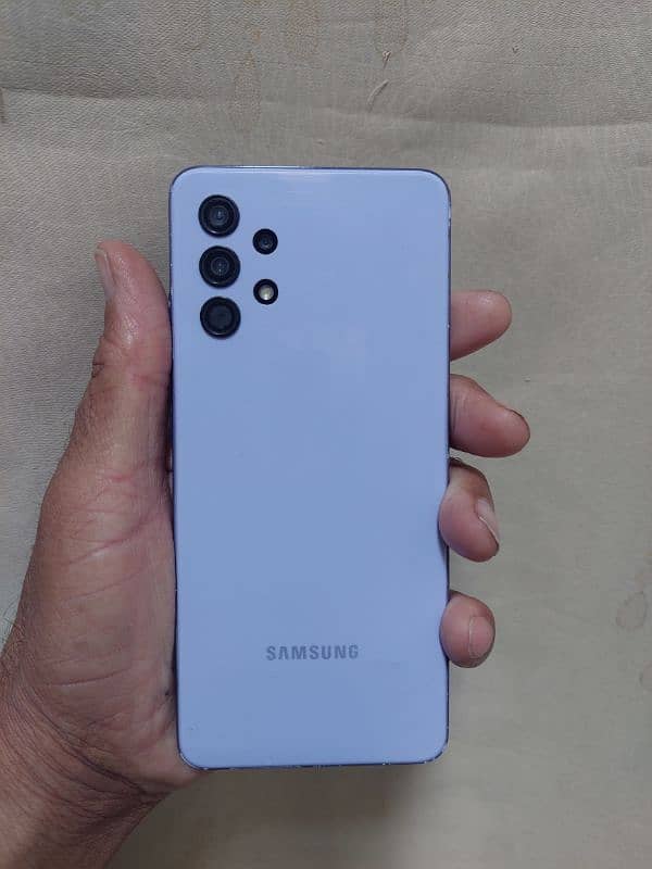 Samsung A32   6gb ram 128gb memory with box and orignal charger 6