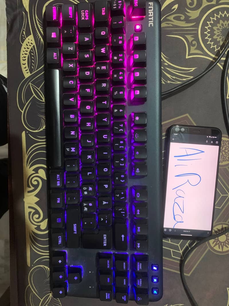 FNATIC Gaming Keyboard for sale 0