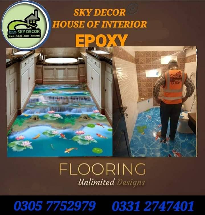 Vinyl flooring In karachi / Spc Flooring / Water Proof / Vinyl sheet 3