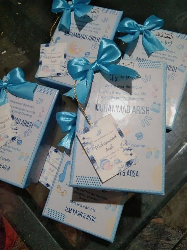 tin boxes baby announcement boxes 4