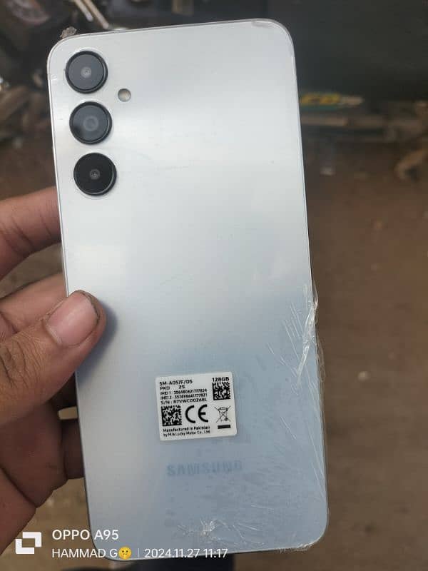 Samsung A05S Official pta approve urgent sale 0