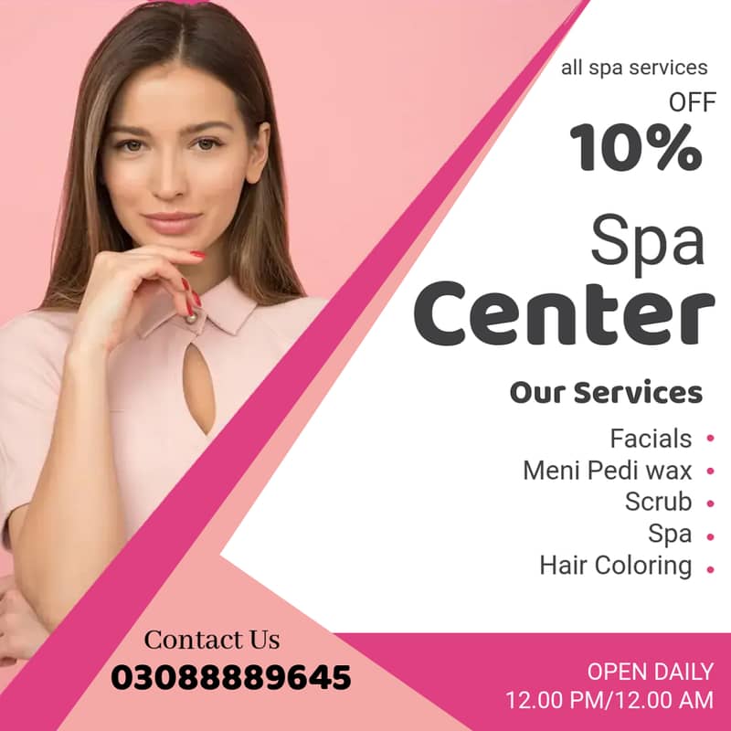 Spa Services In Lahore | Spa Center| Spa Salon| Spa & Salon Service 0