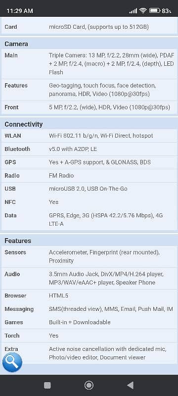 Redmi 9c 3gb/64gb with box 3