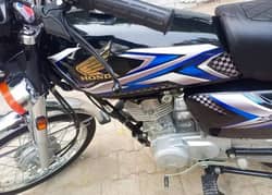 Honda 125 black colour new model 2025