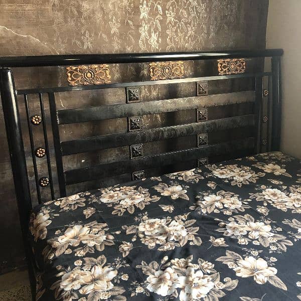 NEW CONDITION IRON BED 2