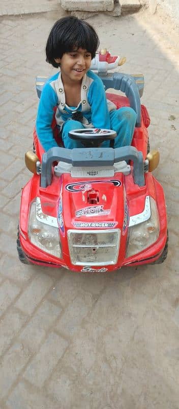 Kids Electric Car For Sale Chalu ok conditions 1