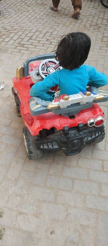 Kids Electric Car For Sale Chalu ok conditions 5