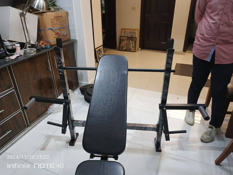 MINI GYM BENCH PRESS 4 IN 1 0