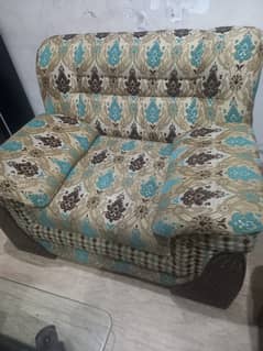 Used 6 seater sofa and Dewan set