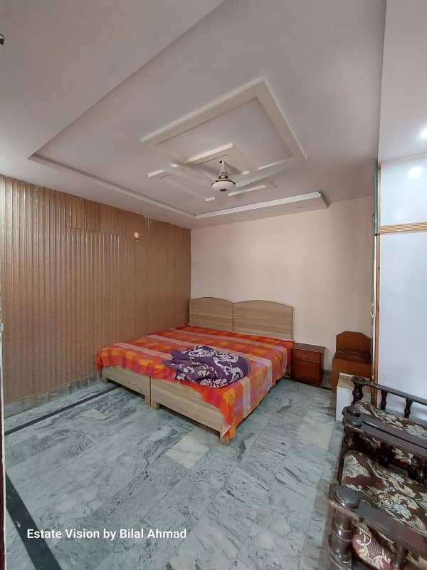 5 Marla Furnished upper portion for Rentwith 2 Bedroom cupboard Fan lights Best opportunity in low budget clients l 0